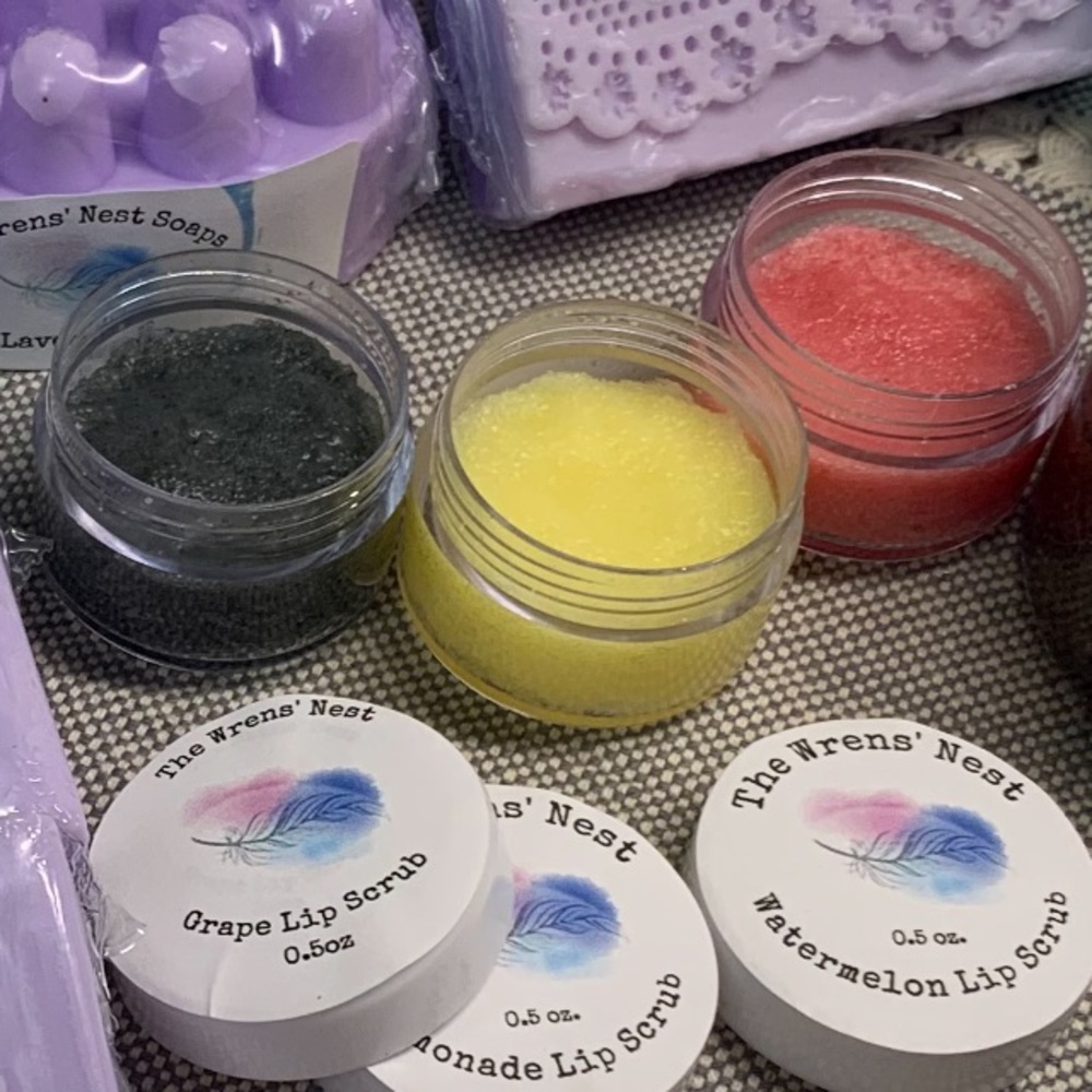 Homemade Watermelon Sugar Lip Scrubs - Picture 2 of 2